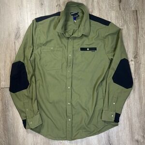 Burton Favorite Performance Long Sleeve Flannel - Men's (L) - Forest Moss Green